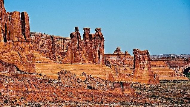 Rock formations at Canyonlands National Park