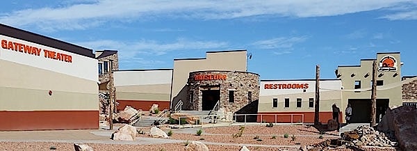 Dinosaur Museum Entrance in Moab